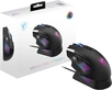 MSI Versa Pro wireless + Mouse Dock Pro, черный, USB/Bluetooth