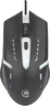 Manhattan RGB Gaming-mouse, 4 keys, 1500dpi, черный, USB