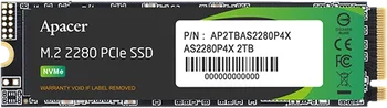 Apacer AS2280P4X 2TB, M.2 2280 / M-Key / PCIe 3.0 x4