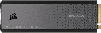 Corsair Force Series MP700 PRO SE 2TB, M.2 2280 / M-Key / PCIe 5.0 x4, с радиатором