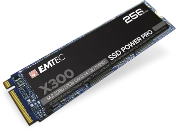 Emtec X300 SSD Power Pro 256GB, M.2 2280 / M-Key / PCIe 3.0 x4