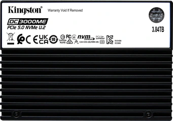Kingston DC3000ME PCIe 5.0 NVMe U.2 SSD 3.84TB, U.2 / PCIe 5.0 x4