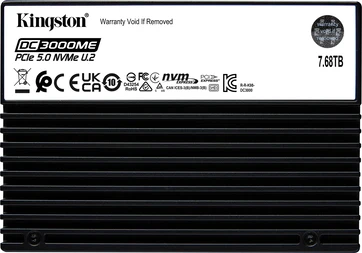 Kingston DC3000ME PCIe 5.0 NVMe U.2 SSD 7.68TB, U.2 / PCIe 5.0 x4