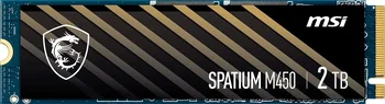 MSI Spatium M450 2TB, M.2 2280 / M-Key / PCIe 4.0 x4