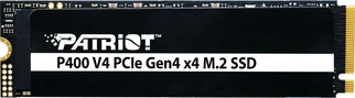 Patriot P400 V4 2TB, M.2 2280 / M-Key / PCIe 4.0 x4, с радиатором