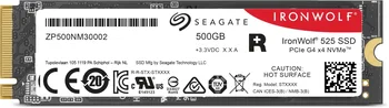Seagate IronWolf 525 - 0.7DWPD NAS SSD +Rescue 500GB, M.2 2280 / M-Key / PCIe 4.0 x4