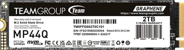 TeamGroup MP44Q 2TB, M.2 2280 / M-Key / PCIe 4.0 x4, с радиатором