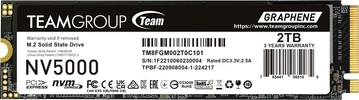 TeamGroup NV5000 2TB, Graphene, M.2 2280 / M-Key / PCIe 4.0 x4, с радиатором