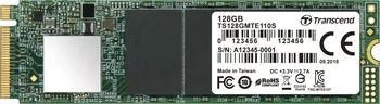 Transcend MTE110S SSD 128GB, M.2 2280 / M-Key / PCIe 3.0 x4