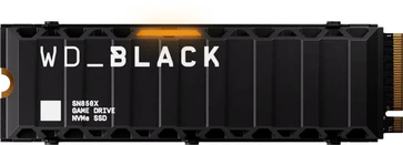 Western Digital WD_BLACK SN850X NVMe SSD 4TB, M.2 2280 / M-Key / PCIe 4.0 x4, с радиатором