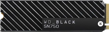 Western Digital WD_BLACK SN750 NVMe SSD 500GB, M.2 2280 / M-Key / PCIe 3.0 x4, с радиатором