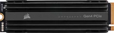 Corsair Force Series MP600 Pro 2TB, M.2 2280 / M-Key / PCIe 4.0 x4, с радиатором