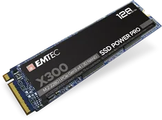 Emtec X300 SSD Power Pro 128GB, M.2 2280 / M-Key / PCIe 3.0 x4
