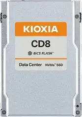 KIOXIA CD8-R Data Center - 1DWPD Read Intensive SSD 3.84TB, SIE, 2.5" / U.2 / PCIe 4.0 x4