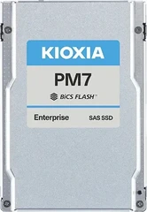 KIOXIA PM7-V Enterprise - 3DWPD Mixed Use SSD 6.4TB, SED, 2.5" / SAS 24Gb/s