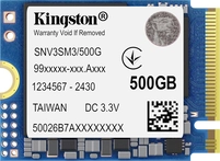 Kingston NV3 NVMe PCIe 4.0 SSD 500GB, M.2 2230 / M-Key / PCIe 4.0 x4