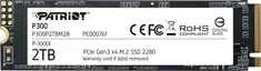 Patriot P300 2TB, M.2 2280 / M-Key / PCIe 3.0 x4