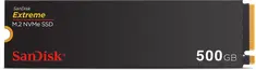 SanDisk Extreme M.2 NVMe SSD 500GB, M.2 2280 / M-Key / PCIe 4.0 x4