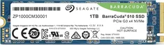 Seagate BarraCuda 510 SSD 1TB, M.2 2280 / M-Key / PCIe 3.0 x4