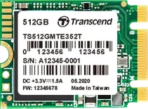Transcend MTE352T SSD 512GB, M.2 2230 / B-M-Key / PCIe 3.0 x2