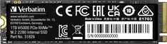 Verbatim Vi5000 PCIe NVMe SSD 1TB, M.2 2280 / M-Key / PCIe 4.0 x4