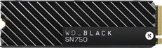 Western Digital WD_BLACK SN750 NVMe SSD 1TB, M.2 2280 / M-Key / PCIe 3.0 x4, с радиатором