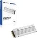 Corsair Force Series MP600 Pro LPX White 1TB, M.2 2280 / M-Key / PCIe 4.0 x4, с радиатором