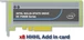 Intel SSD DC P3608 4TB, Add-In Card / PCIe 3.0 x8