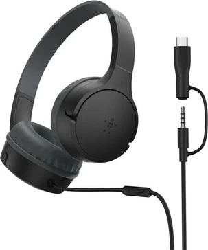 Belkin Soundshape mini wired (3.5mm/USB-C) black