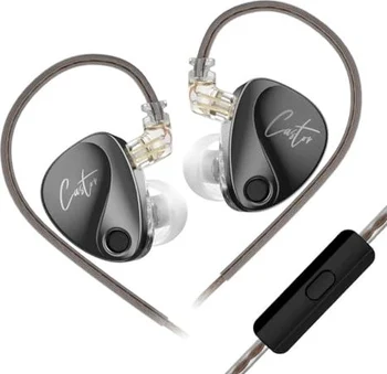 KZ Castor с микрофоном black