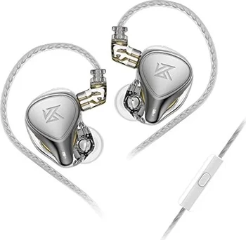 KZ ZEX Pro / KZ x Crinacle CRN с микрофоном silver