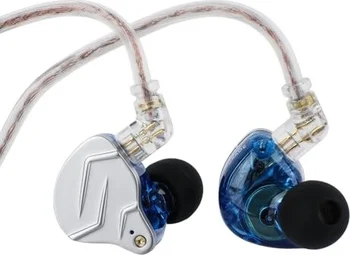 KZ ZSN Pro с микрофоном blue
