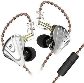 KZ ZSX с микрофоном silver