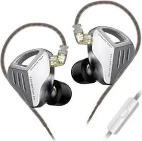 KZ ZVX с микрофоном silver