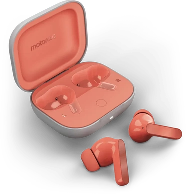 Motorola Moto Buds Coral Peach