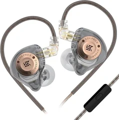 KZ EDX Pro X с микрофоном grey