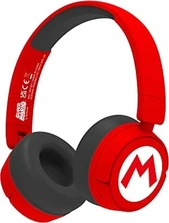 OTL Super Mario Red Kids wireless headphones