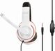 Gembird MHS-03 white/red/black