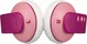 JVC Tinyphones HA-KD10W purple/pink