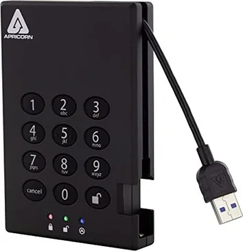 Apricorn Aegis Padlock, 500GB, USB-A 3.0