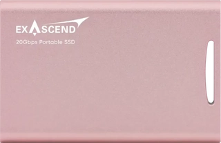 Exascend Element Portable SSD, rosa, Rose Gold, 4TB, USB-C 3.2