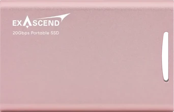 Exascend Element Portable SSD, rosa, Rose Gold, 2TB, USB-C 3.2