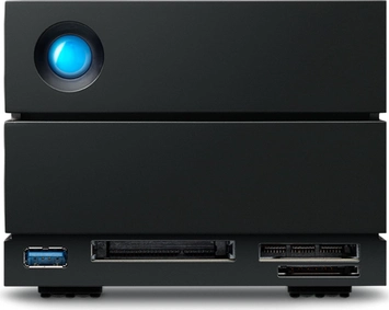 LaCie 2big Dock 2022, 16TB, +Rescue, USB-C 3.0/Thunderbolt 3 / USB-C 3.1