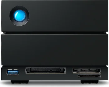 LaCie 2big Dock 2022 +Rescue, 20TB, USB-C 3.0/Thunderbolt 3 / USB-C 3.1 mit DisplayPort 1.4