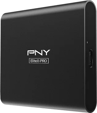 PNY EliteX-PRO Portable SSD, 4TB, USB-C 3.2