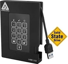 Apricorn Aegis Fortress, 256GB, USB-A 3.0