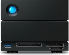 LaCie 2big Dock 2022, 40TB, +Rescue, USB-C 3.0/Thunderbolt 3 / USB-C 3.1