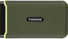 Transcend ESD380C Portable SSD, Military Green, 2TB, USB-C 3.2