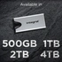 Integral SlimXpress Pro Portable SSD, 1TB, USB-C 3.2