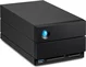 LaCie 2big Dock 2022 +Rescue, 28TB, USB-C 3.0/Thunderbolt 3 / USB-C 3.1 mit DisplayPort 1.4